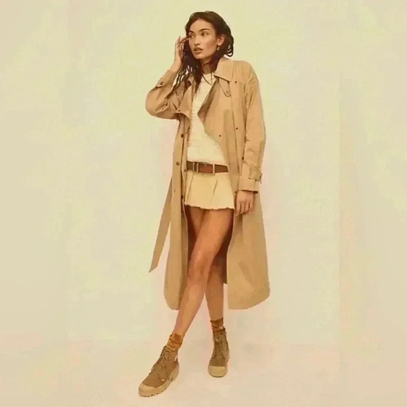 Soho Rain Trench Coat Free People - Picture 6 of 8